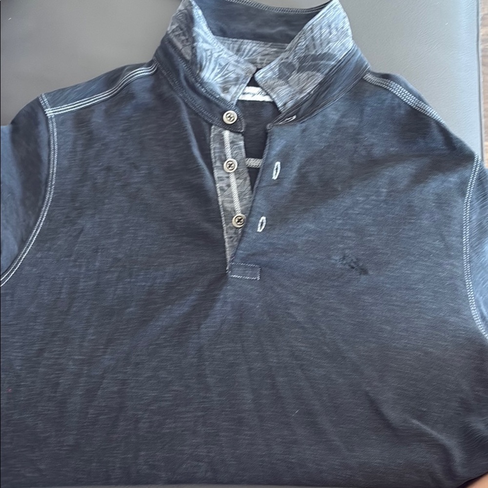 Men's Gray Polo Shirt